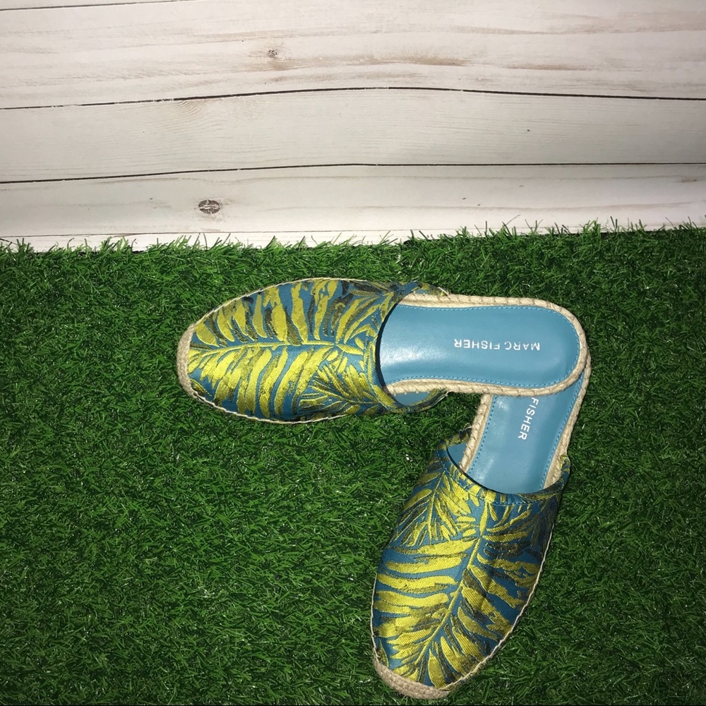 Marc Fisher Gift espadrille slide multi - Picture 7 of 9